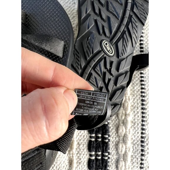 Chaco Men's Black Outdoor Sandals - Picture 8 of 8